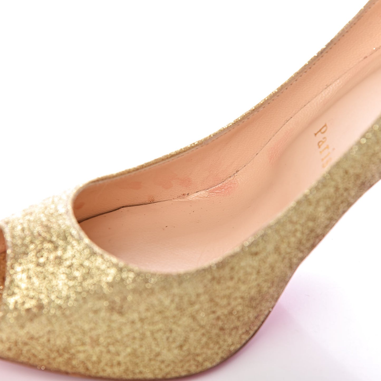 Mini Glitter Flo 100 Pumps 37.5 Gold