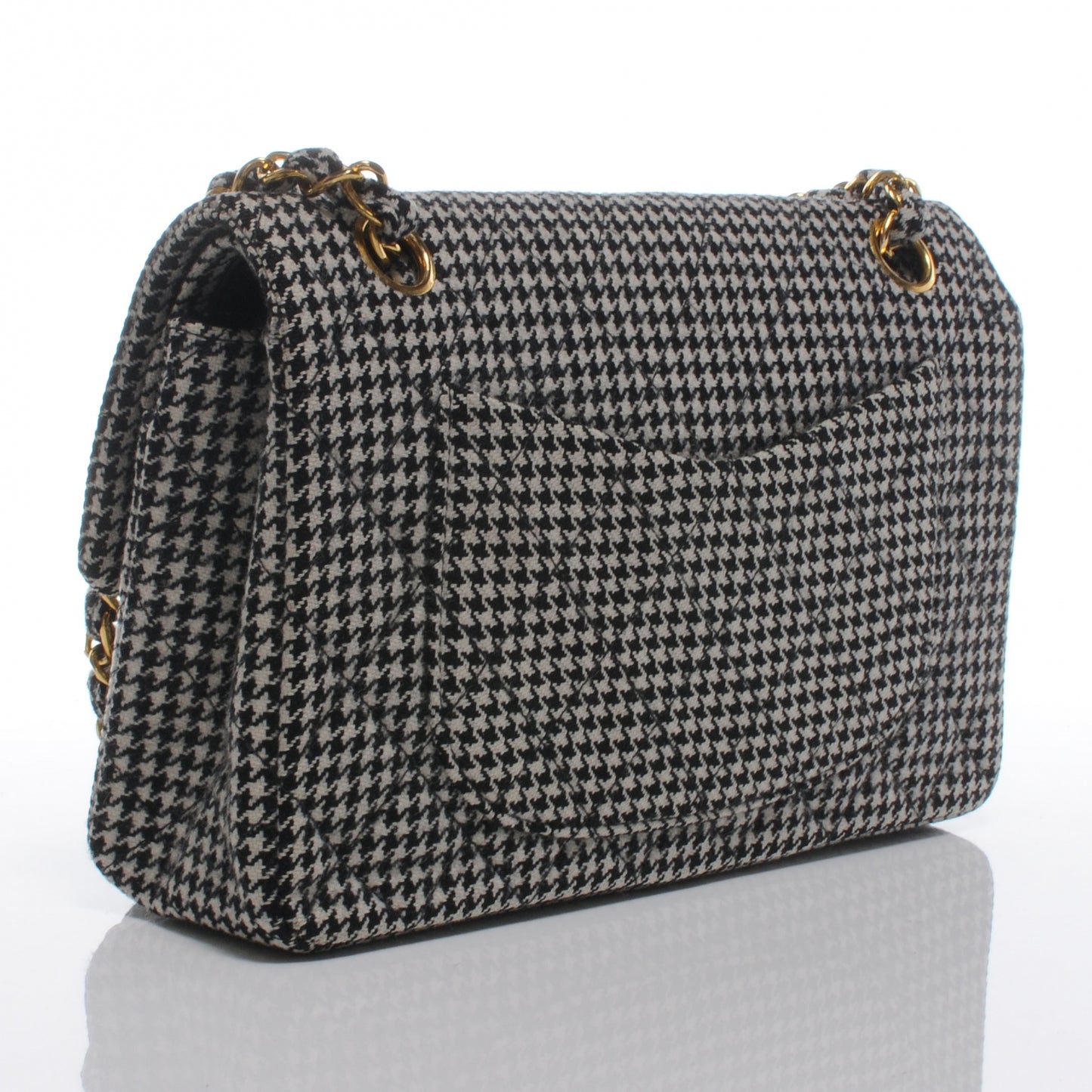 Houndstooth Small Double Flap
