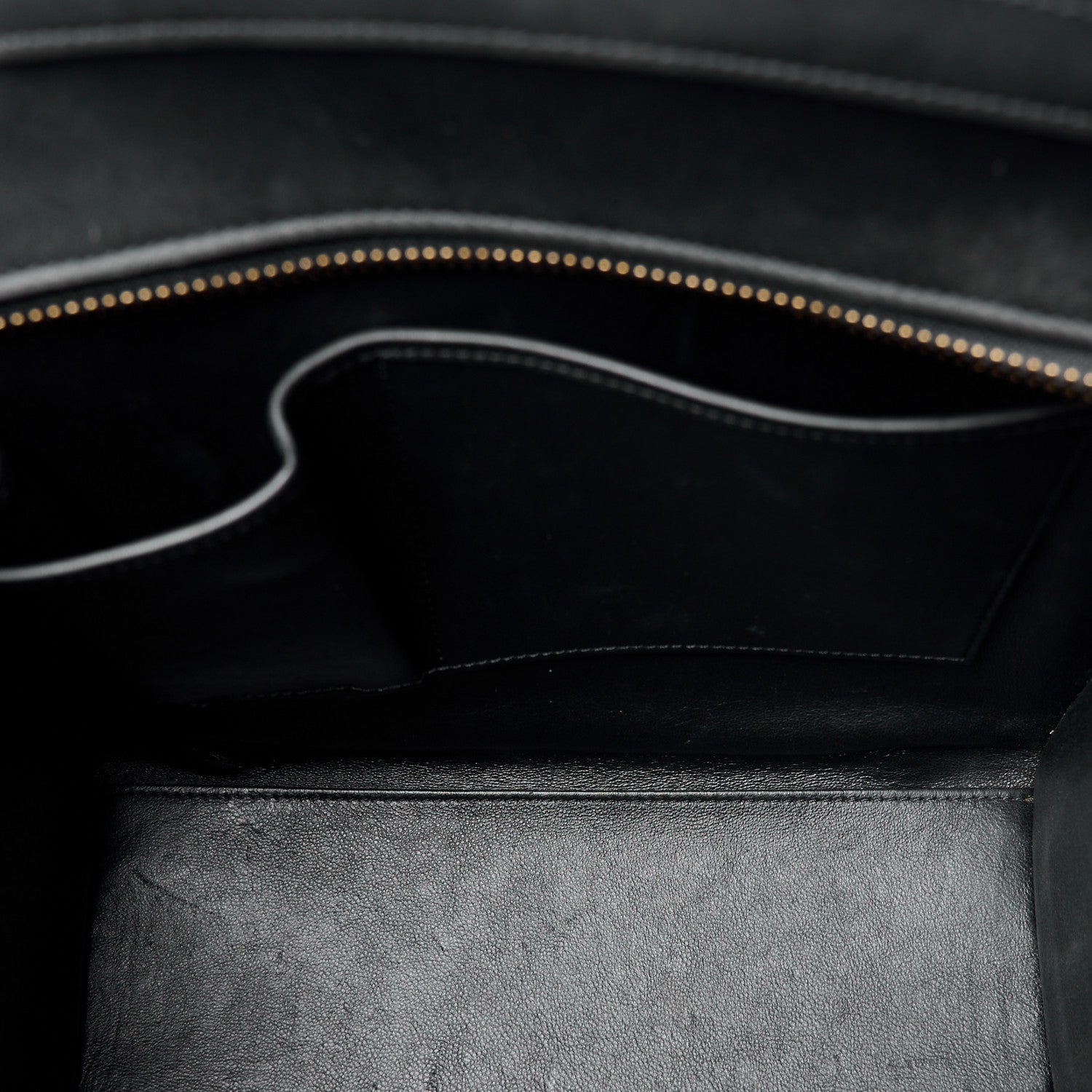 Celine Smooth Calfskin Mini Luggage Black 11 of 12