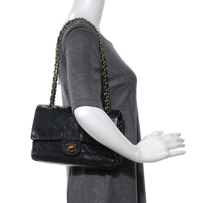 Chanel Lambskin Medium Double Flap Black 2 of 8