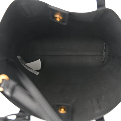 Versace Calfskin Virtus Tote Bag Black 6 of 9