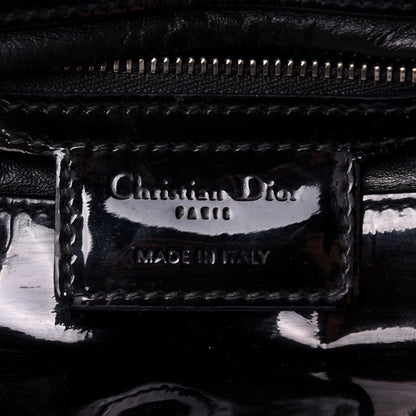 Christian Dior Patent Cannage Medium Lady Dior Black 6 of 10