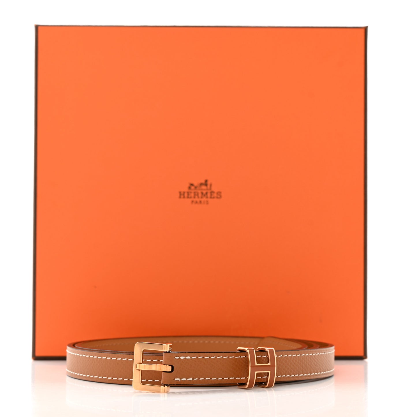 Epsom 15mm Pop H Belt 85 34 Gold