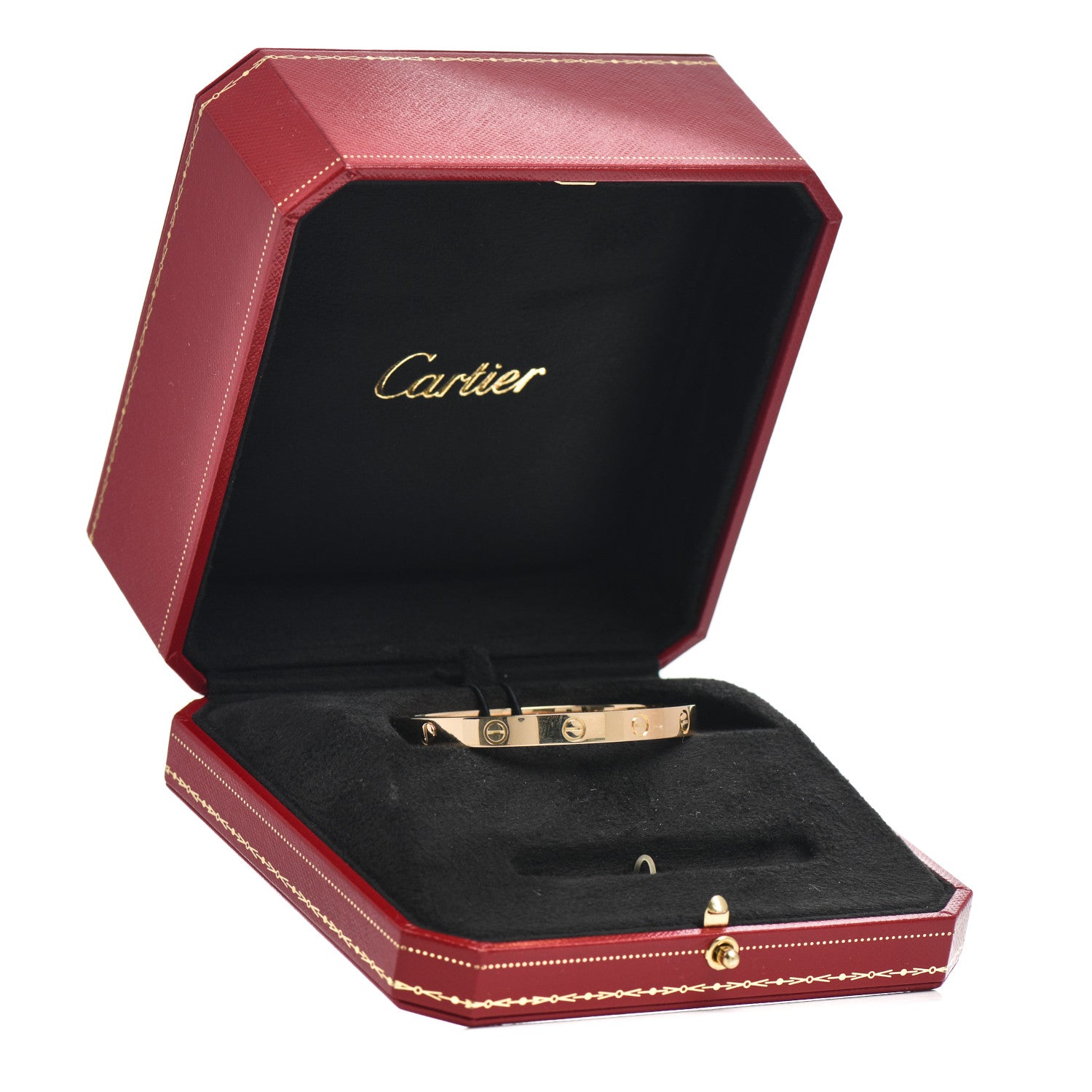 Cartier 18K Yellow Gold LOVE Bracelet 17 5 of 5