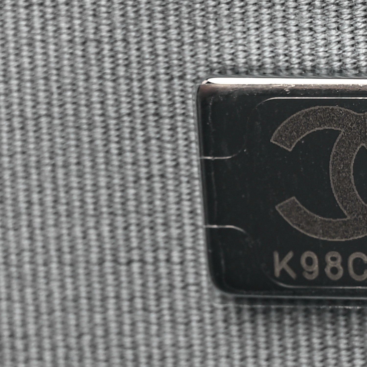 Chanel Metallic Lambskin Like A Wallet Flap Silvery Black 7 of 10