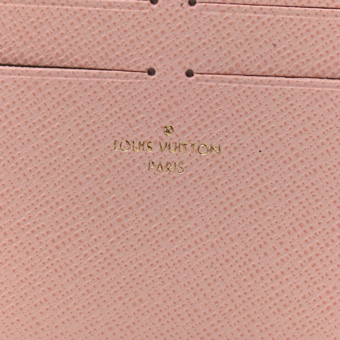 Calfskin Felicie Card Holder Insert Rose Ballerine