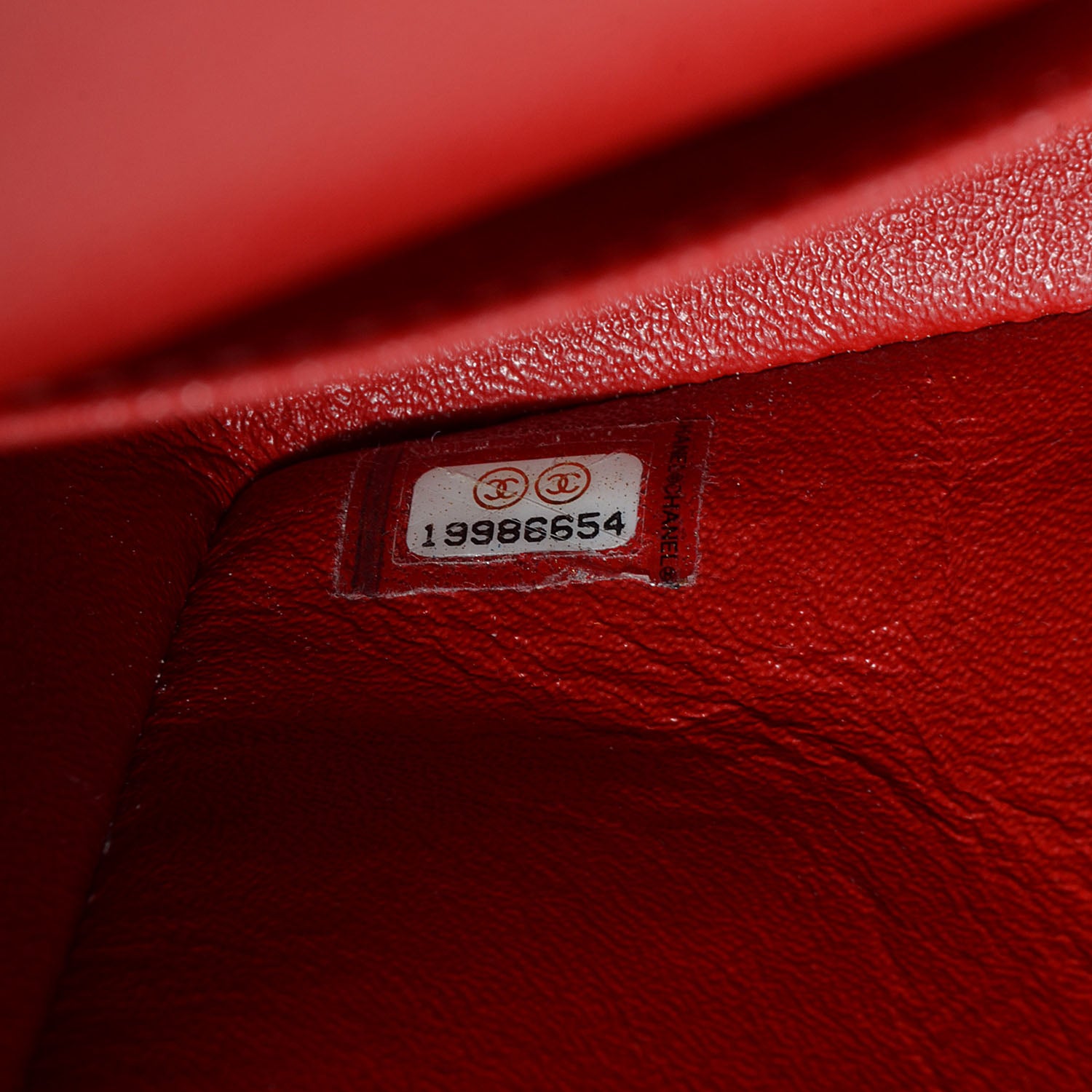 Chanel Lambskin Jumbo Double Flap Red 9 of 9