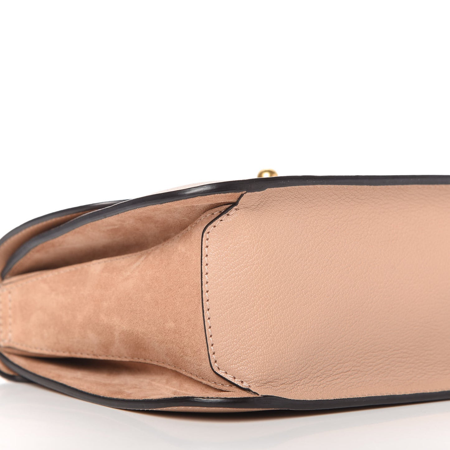 Goatskin Medium Mily Shoulder Bag Biscotti Beige
