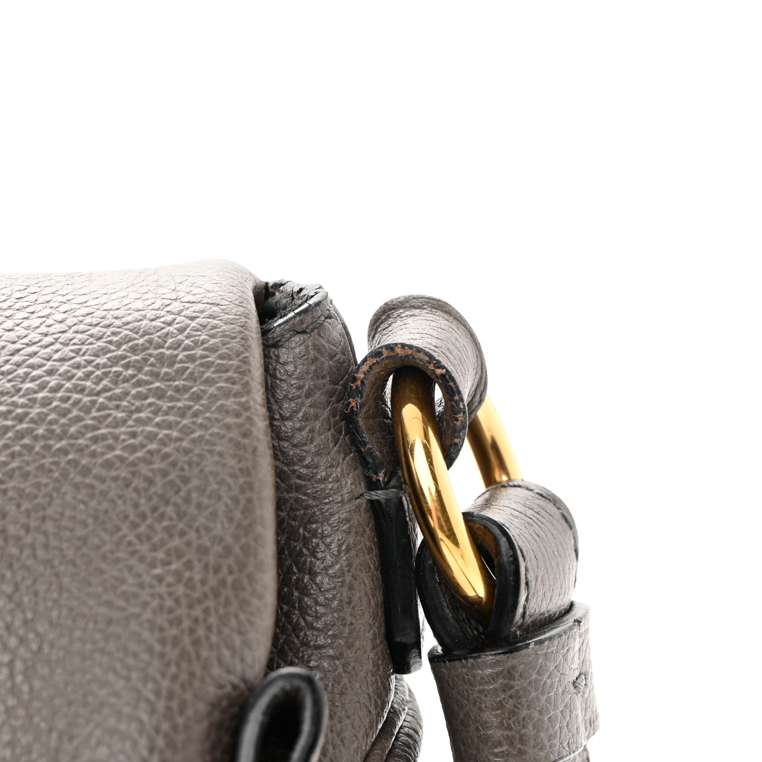 Tom Ford Grained Calfskin Medium Jennifer Dark Brown 16 of 20