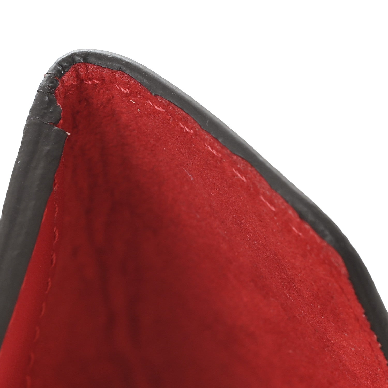 Louis Vuitton Calfskin Envelope Pouch Red 7 of 8