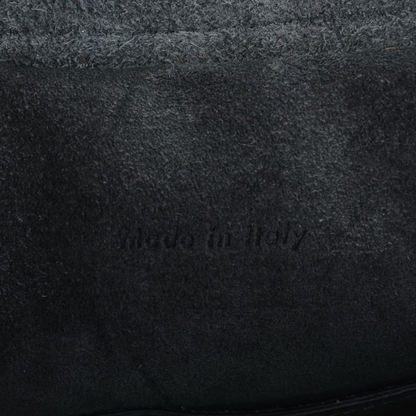 Grained Calfskin Mini Belt Bag Grey