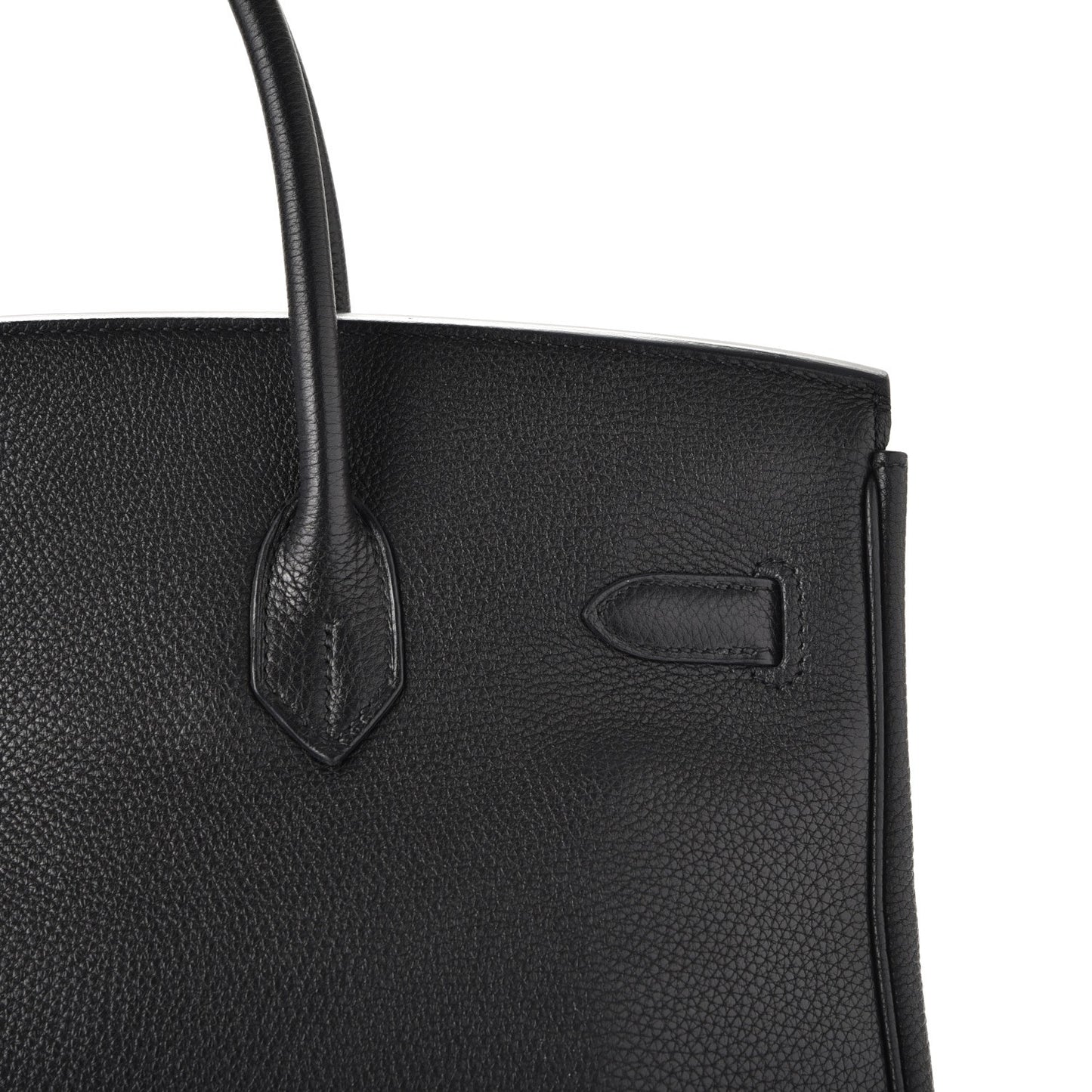 Taurillon Clemence Birkin 35 Black