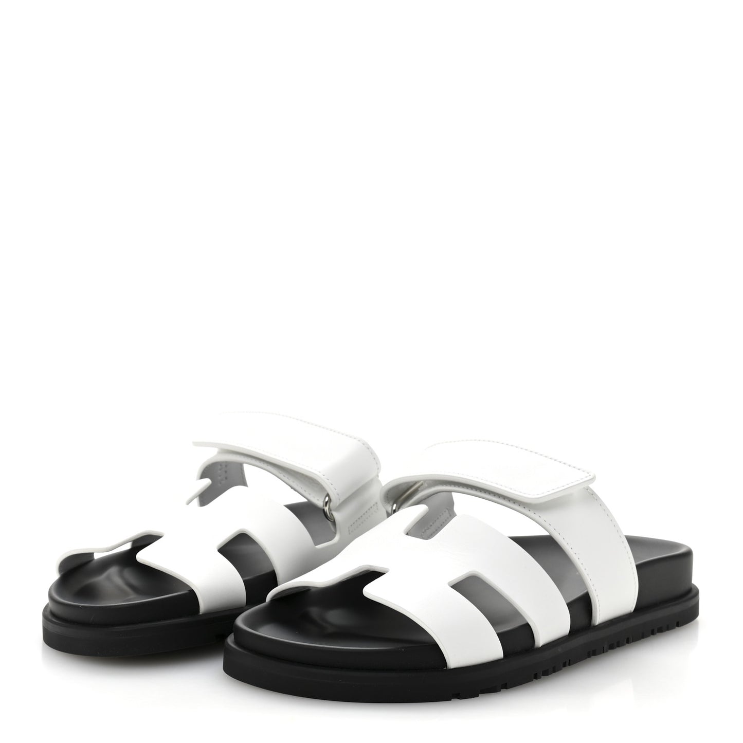 Calfskin Womens Chypre Sandals 35.5 White