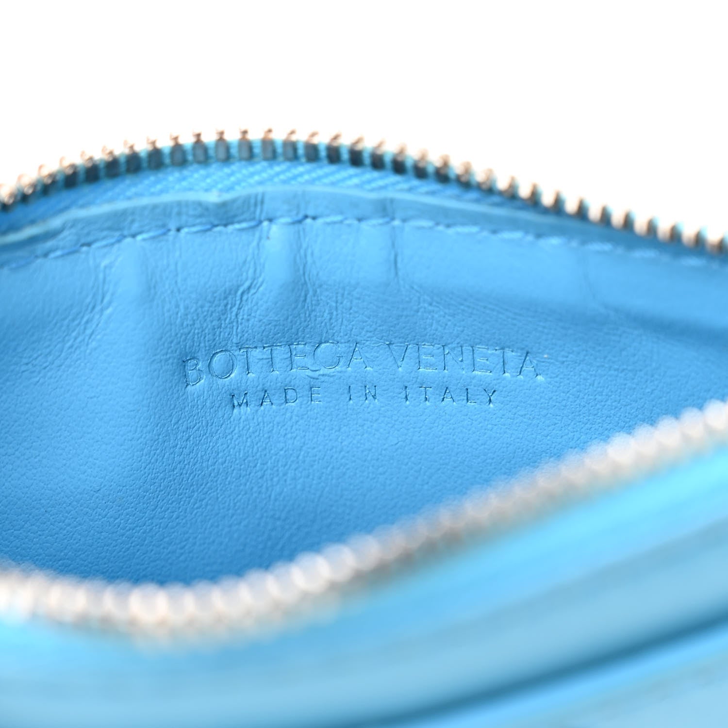 Bottega Veneta Nappa Intrecciato Key Case Pool 7 of 10