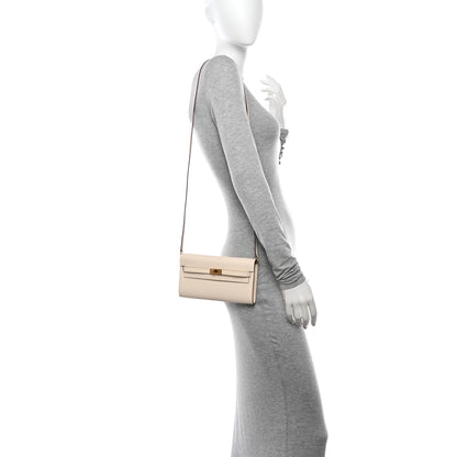 Hermes Epsom Verso Kelly Wallet To Go Nata Jaune Poussin 2 of 10