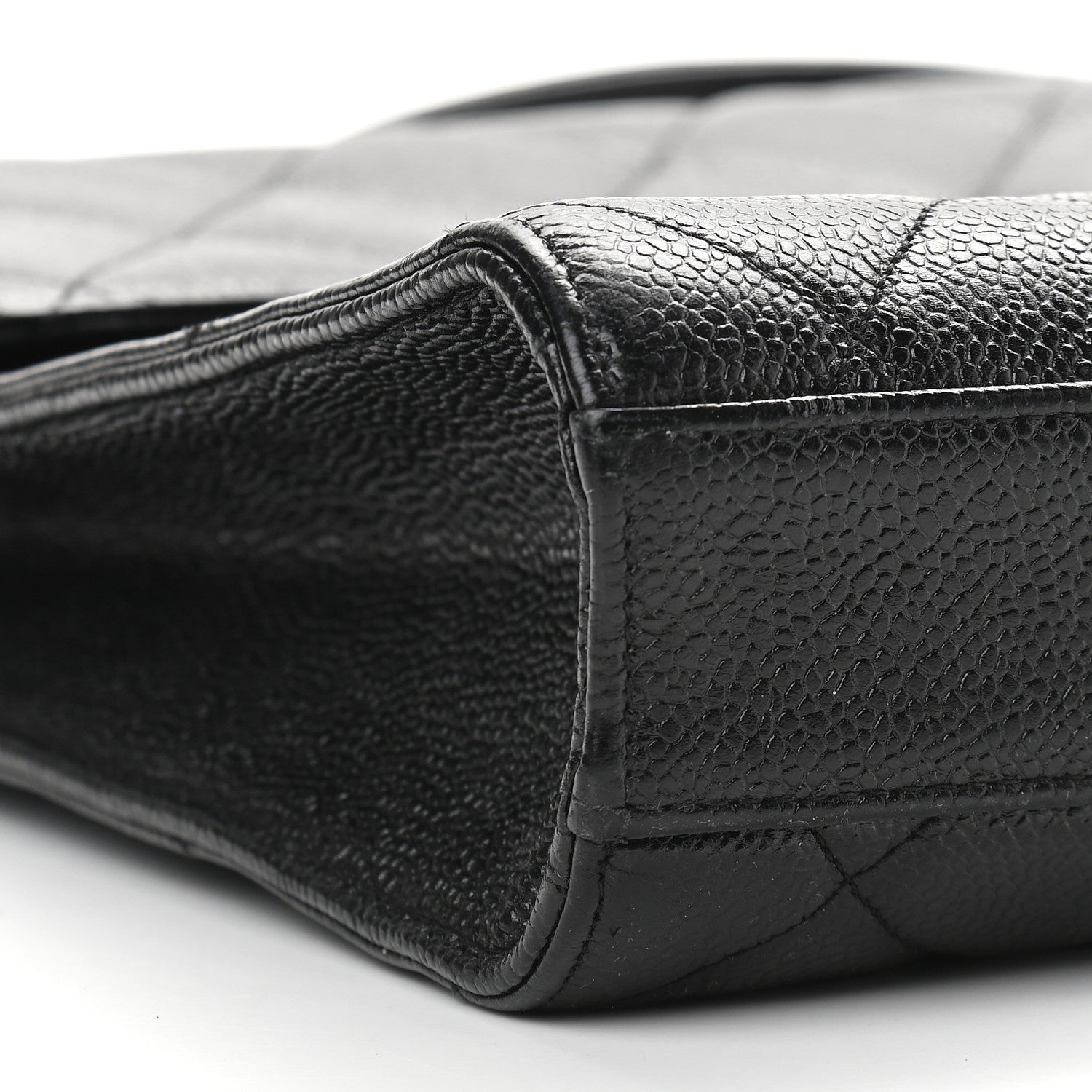 Chanel Caviar Quilted Briefcase Laptop Bag Black 8 of 10