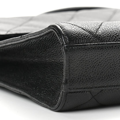 Chanel Caviar Quilted Briefcase Laptop Bag Black 8 of 10