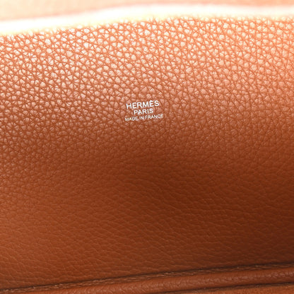 Hermes Taurillon Clemence Picotin Lock 22 MM Gold 5 of 9