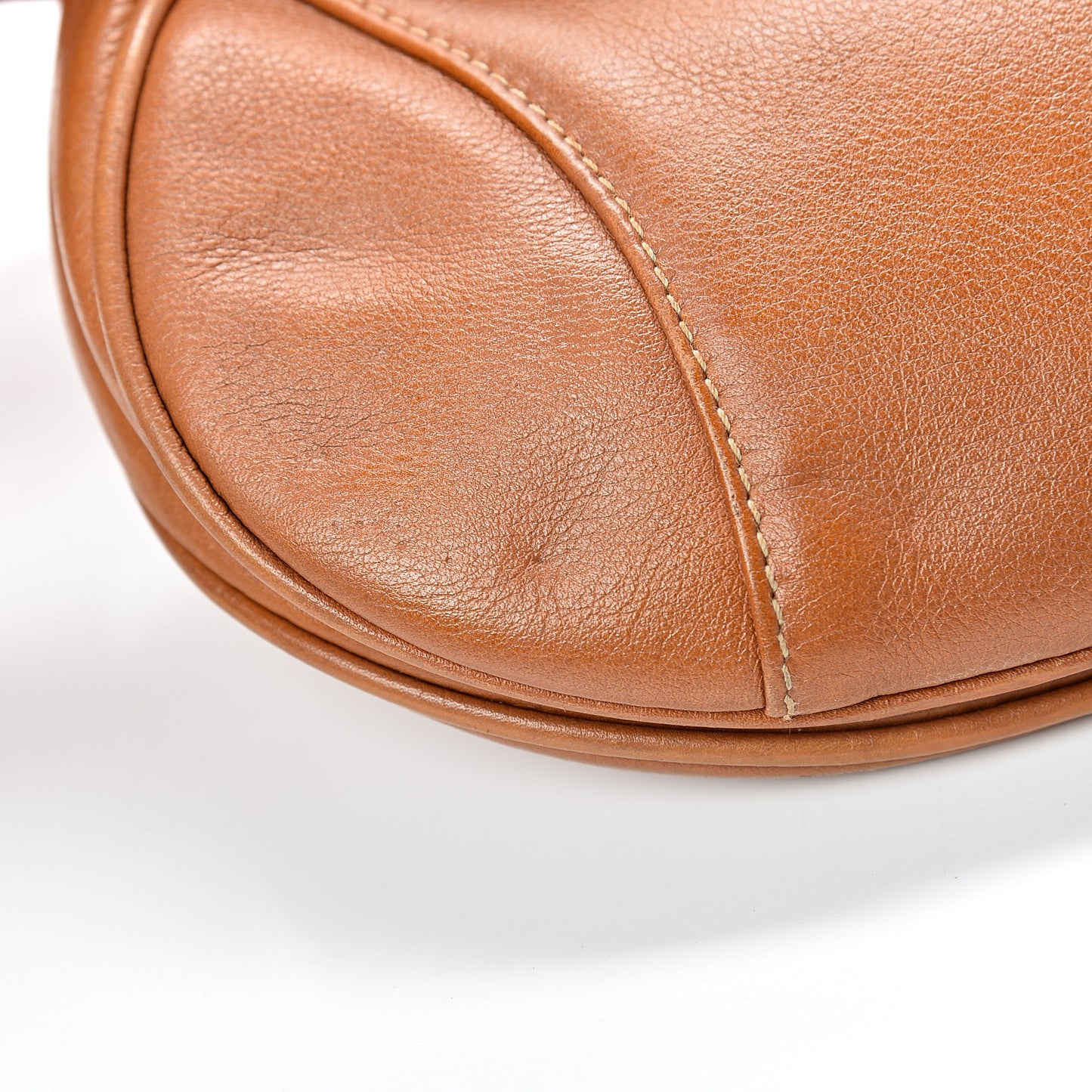 Calfskin Saddle Bag Tan