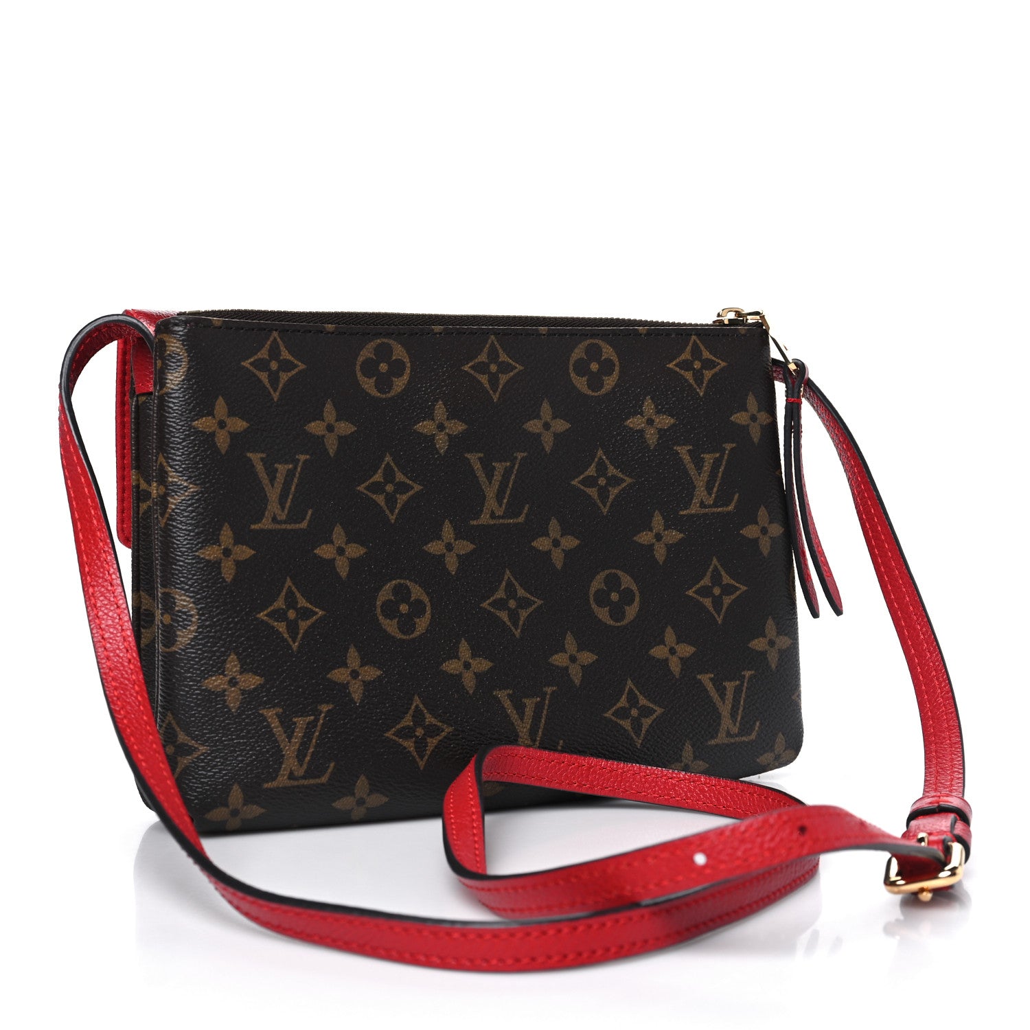 Louis Vuitton Monogram Twice Pochette Cherry 3 of 10
