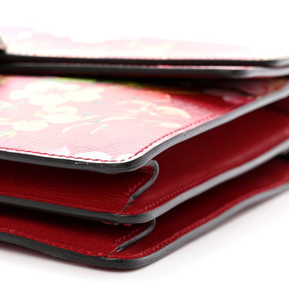 Gucci Calfskin Blooms Print Medium Dionysus Shoulder Bag Romantic Cherry Multicolor 10 of 10