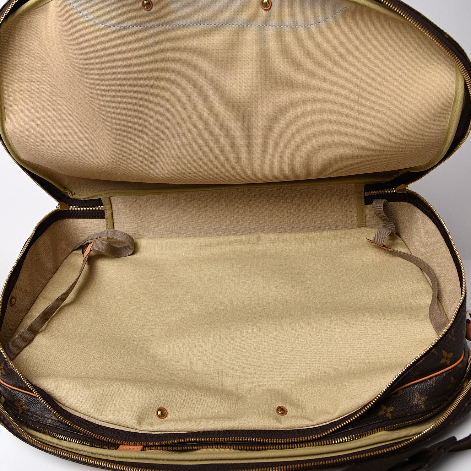 Louis Vuitton Monogram Alize 2 Compartment Luggage Travel Bag 4 of 18
