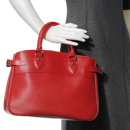 Louis Vuitton Epi Passy PM Red 2 of 7