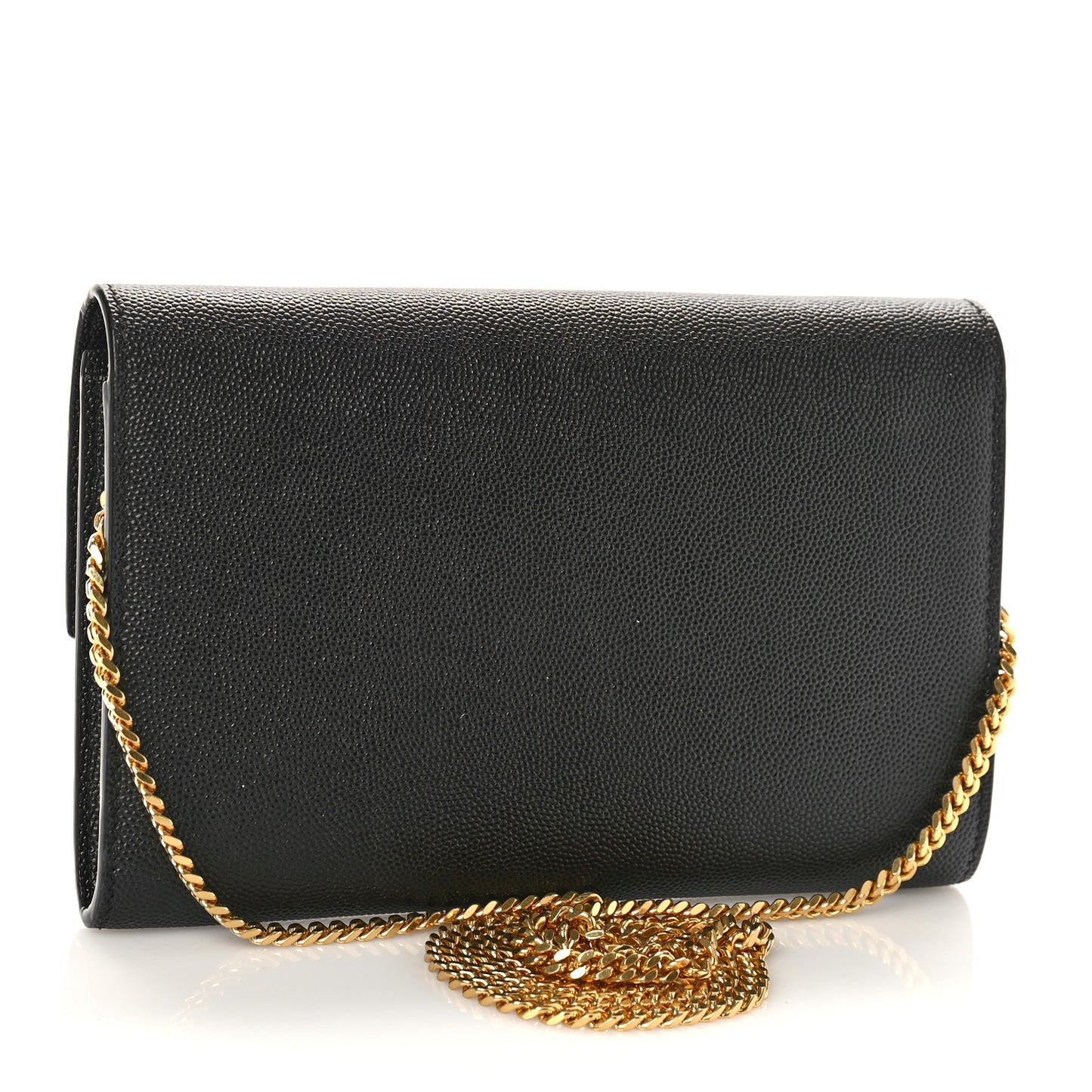 Grain De Poudre Monogram Uptown Chain Wallet Black