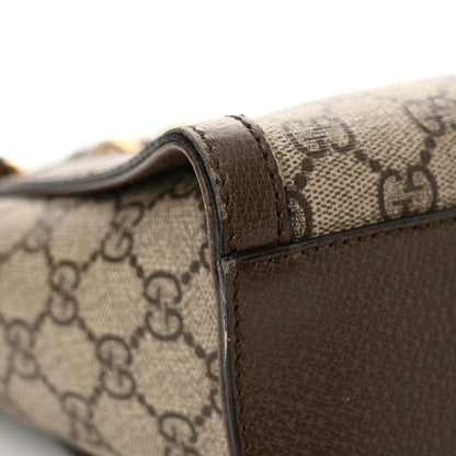 Gucci GG Supreme Monogram Small Ophidia Tote Bag Brown 14 of 16