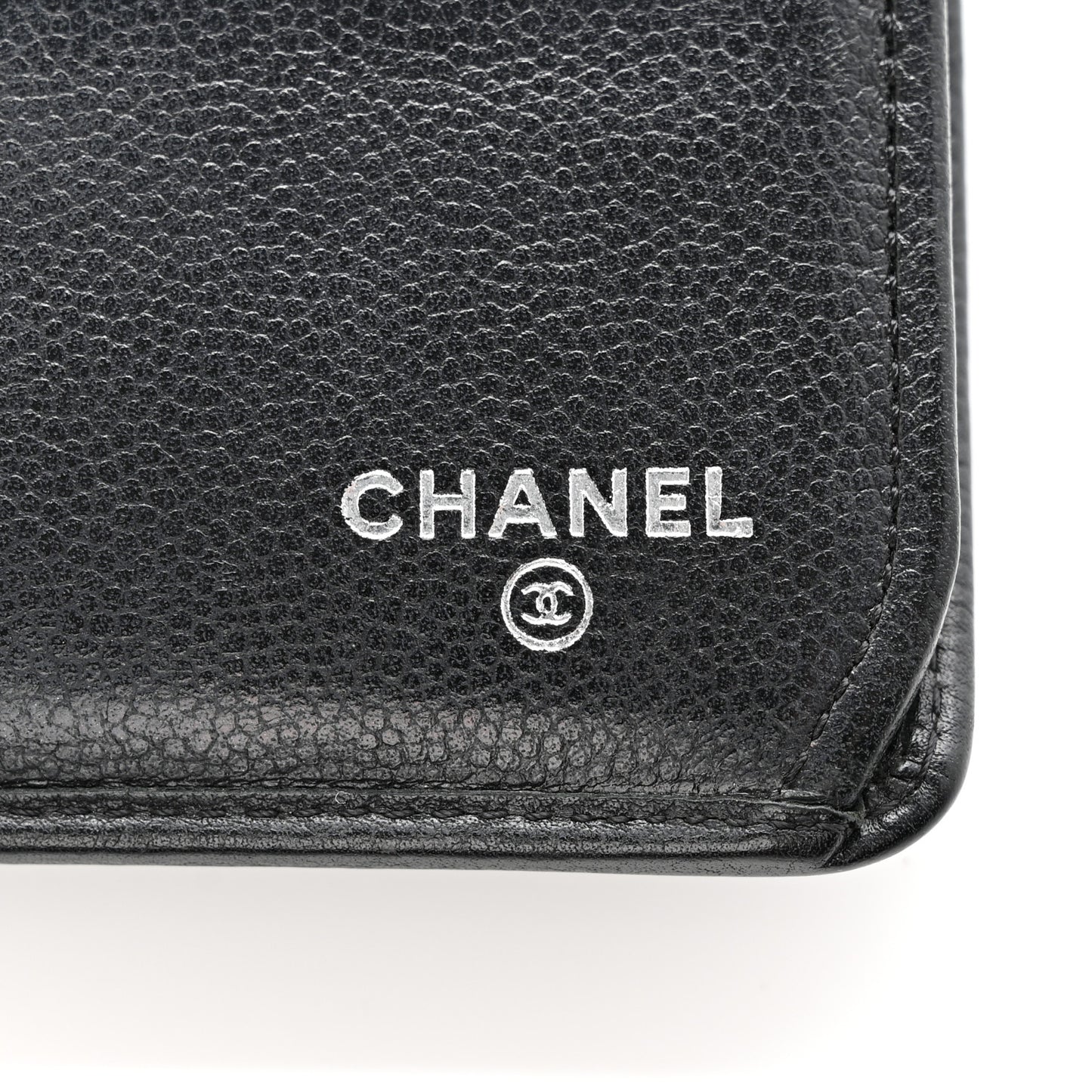 Caviar Sevruga French Long Wallet Black