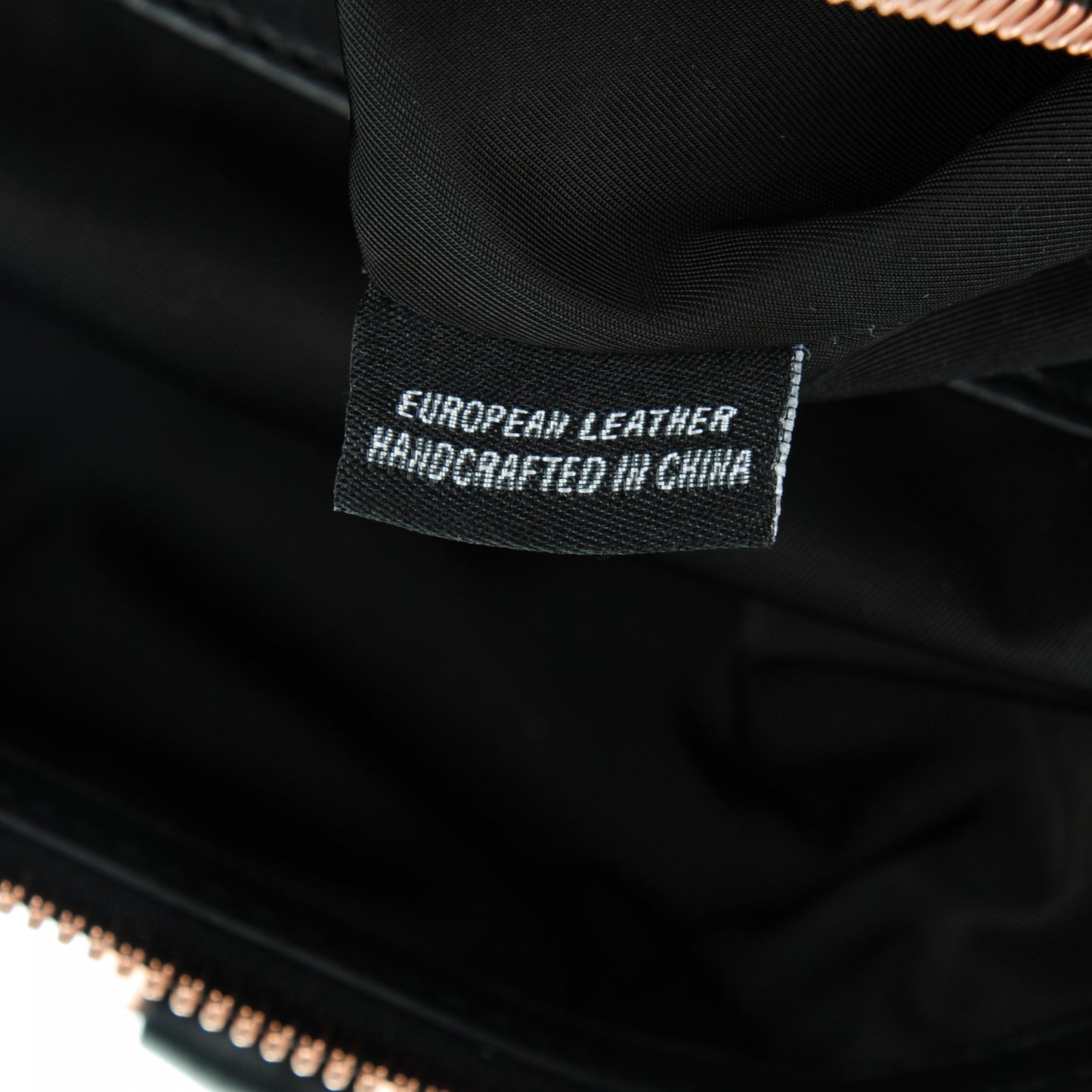 Pebbled Calfskin Small Emile Soft Black Rose Gold Hardware