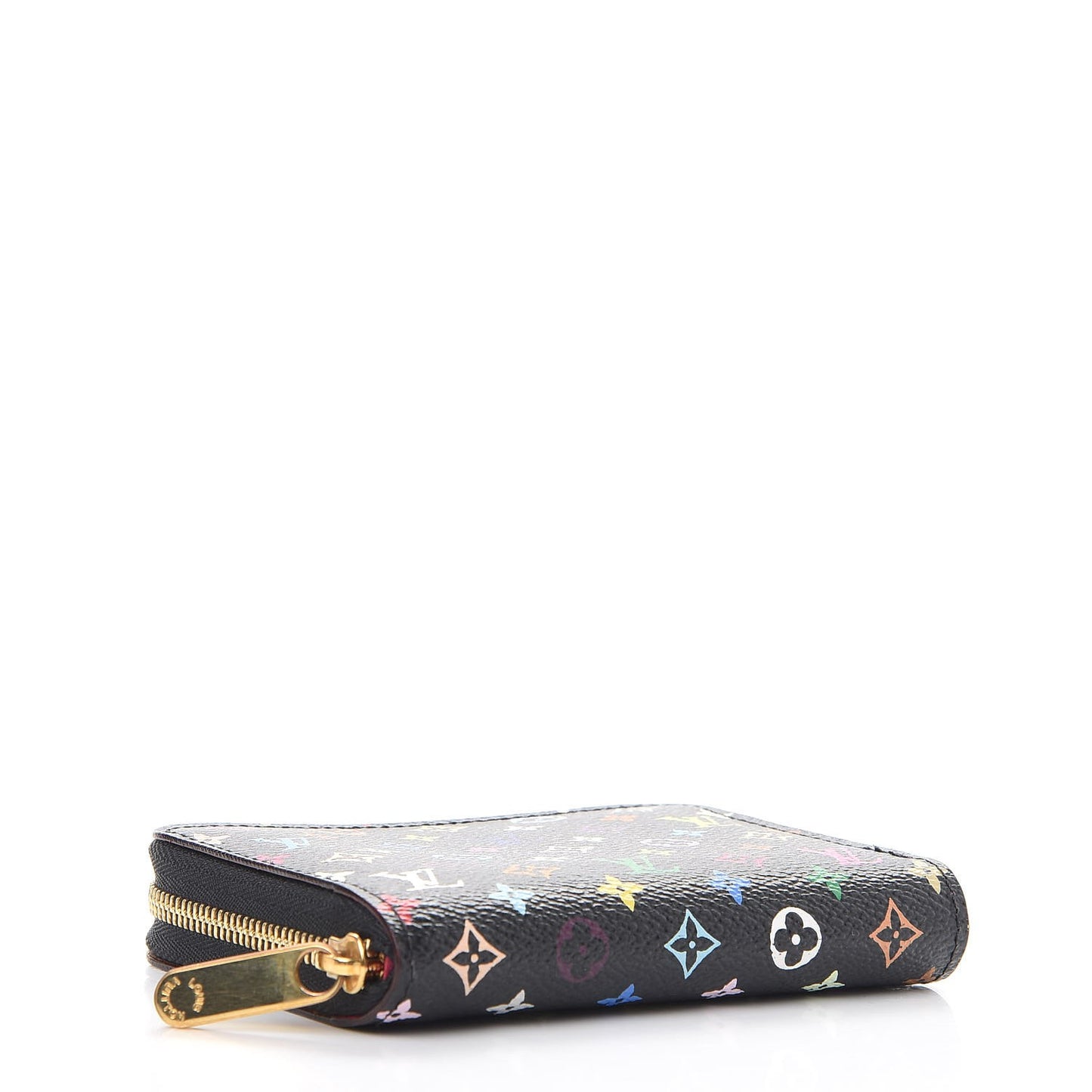 Monogram Multicolor Zippy Coin Purse Black Grenade