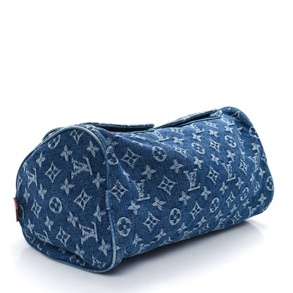 Louis Vuitton Monogram Denim Neo Speedy Blue 4 of 12