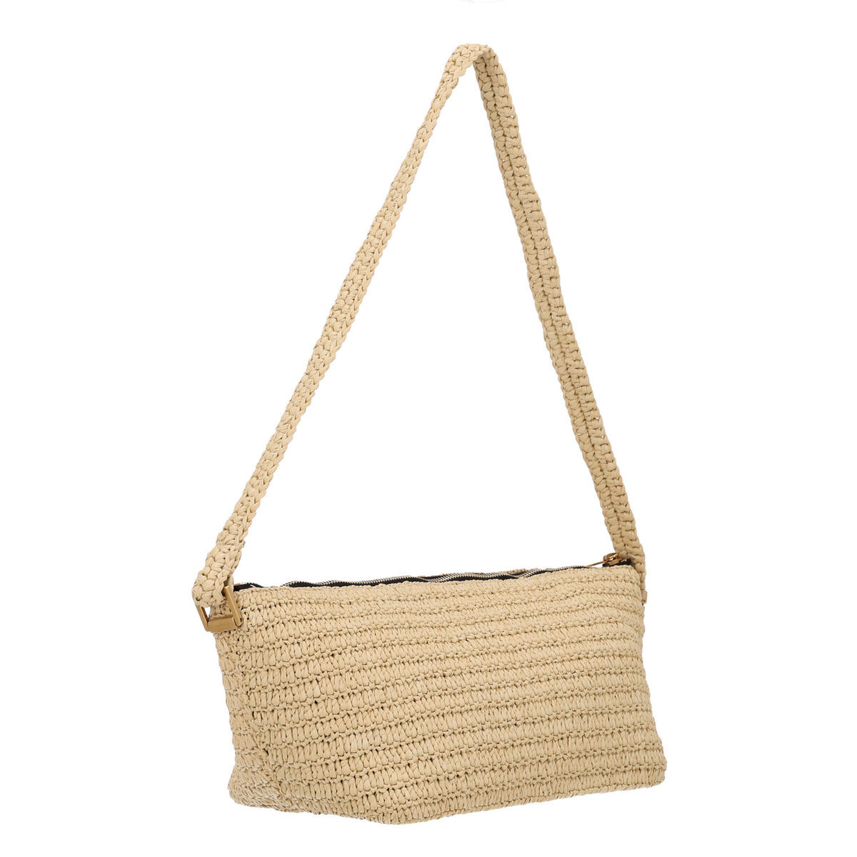 Saint Laurent Raffia Le Crossbody Naturel 3 of 10