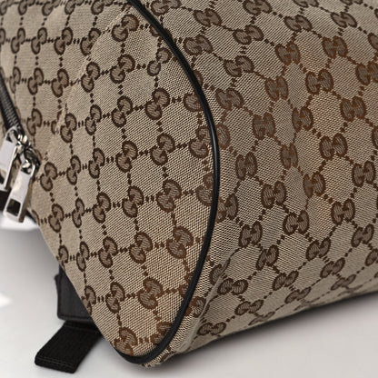 Gucci Monogram Travel Backpack Dark Brown 9 of 12