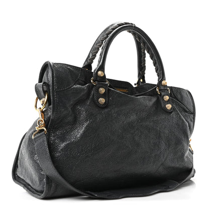 Balenciaga Agneau Giant 12 Gold Hardware City Anthracite 4 of 11