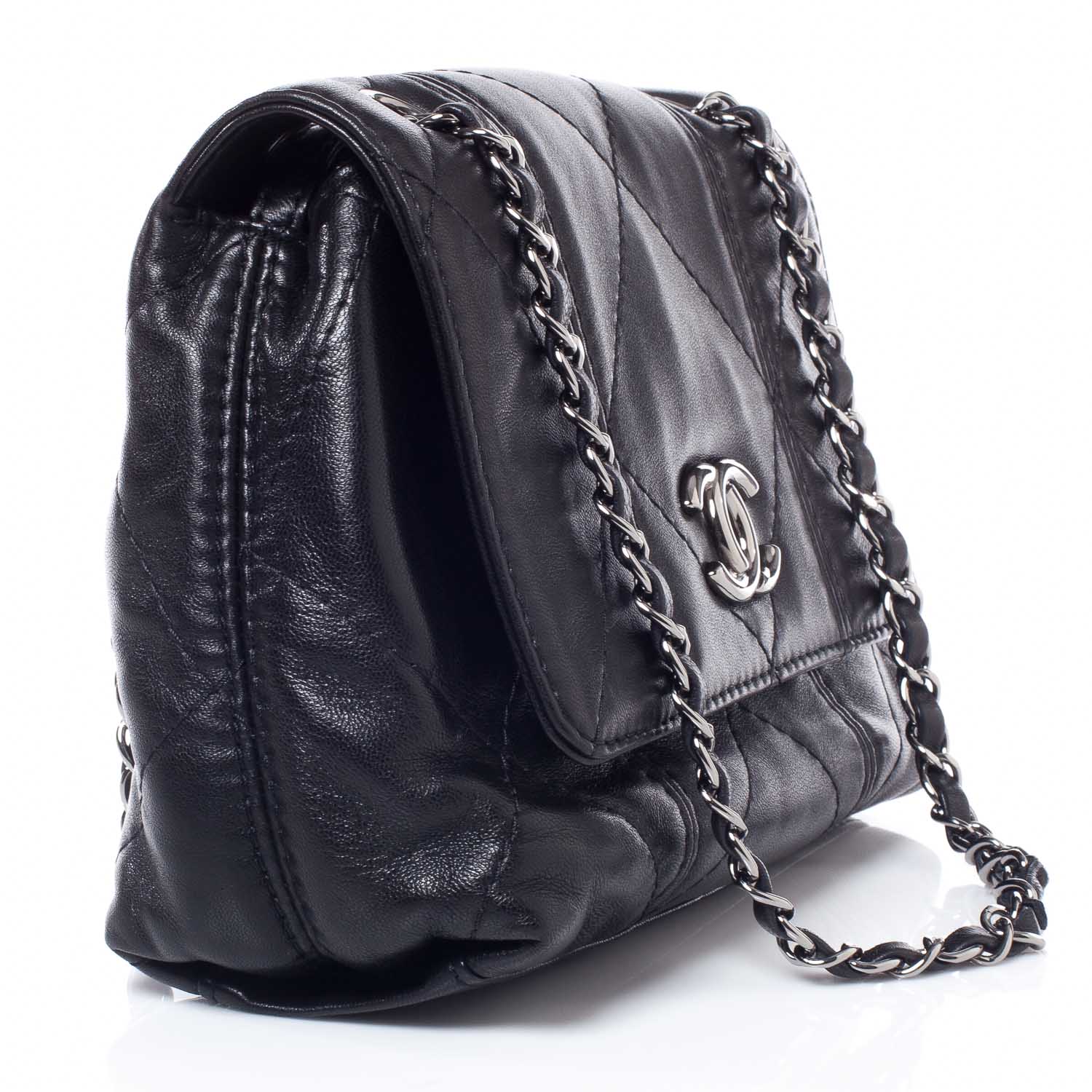 Chanel Lambskin Small Soft Touch Flap Black 3 of 9