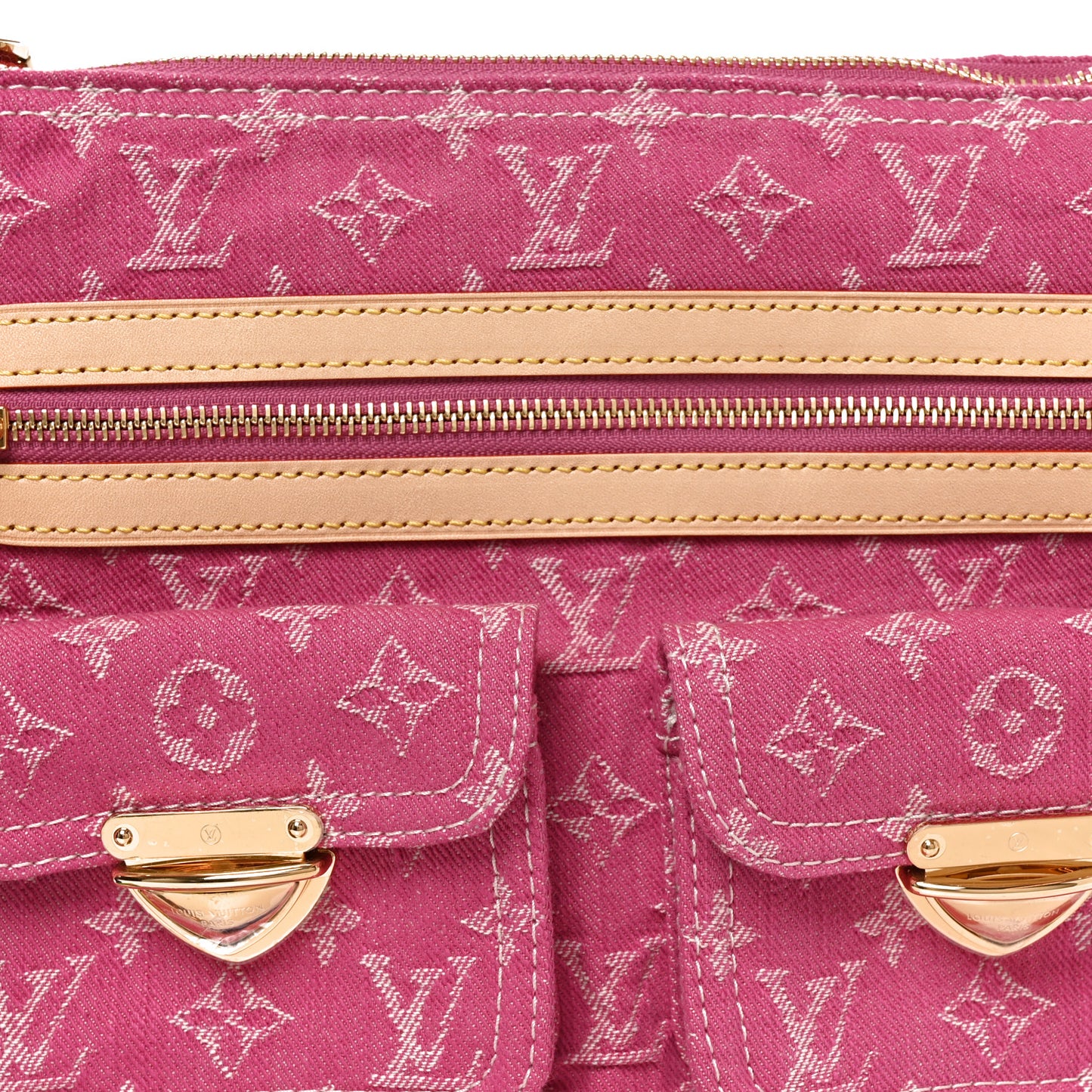 Denim Baggy PM Fuchsia