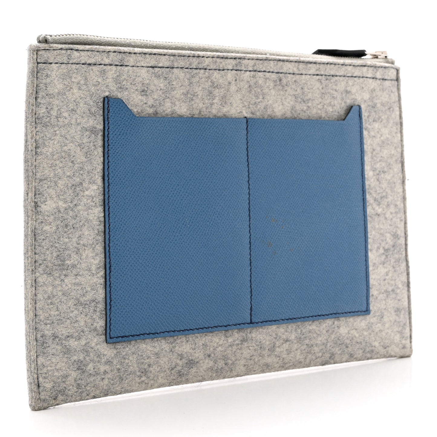 Felt Epsom Colorblock Toodoo 29 Zip Pouch