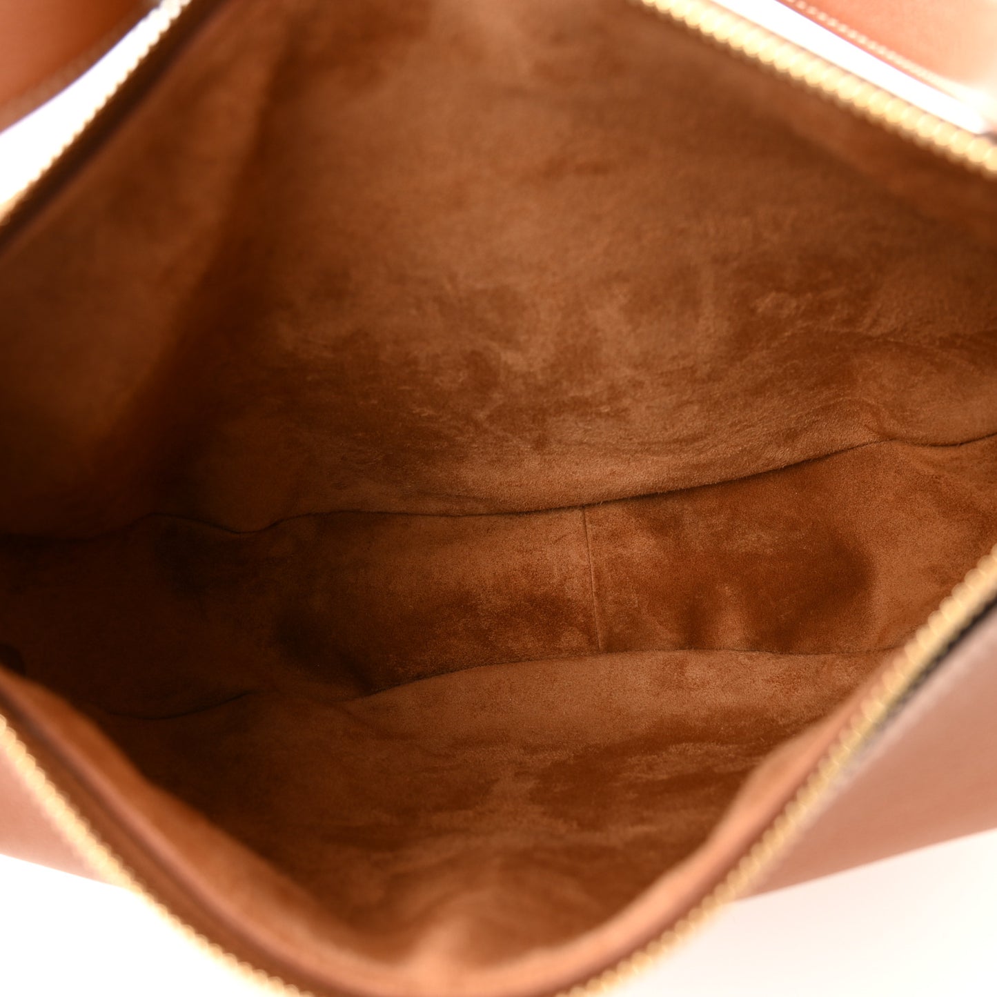 Supple Calfskin Medium Triomphe Heloise Shoulder Bag Tan