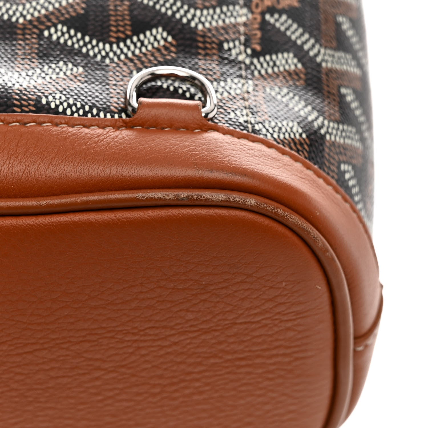 Goyard Goyardine Calfskin Mini Alpin Backpack Black Gold 13 of 17
