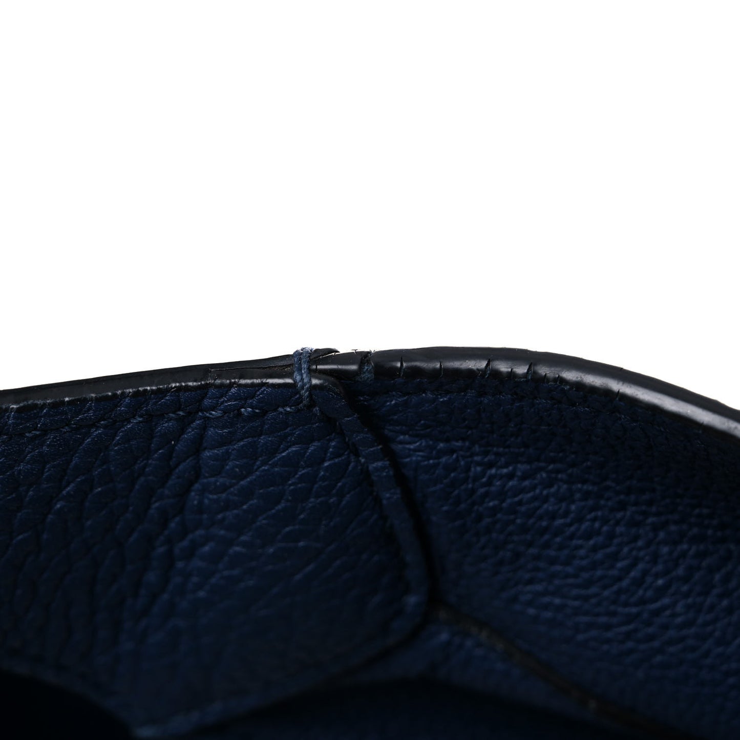 Soft Grained Calfskin Large Jackie Hobo Classic Blue Marine