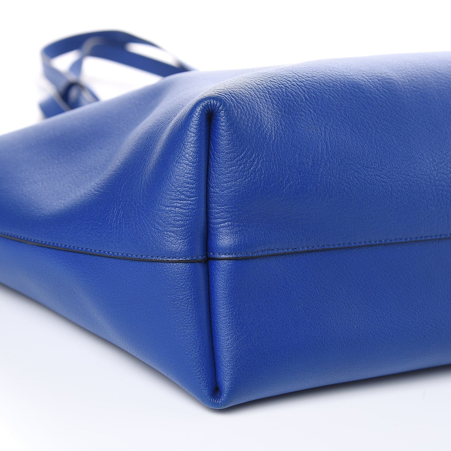 Calfskin Large Shopping Tote Ultramarine