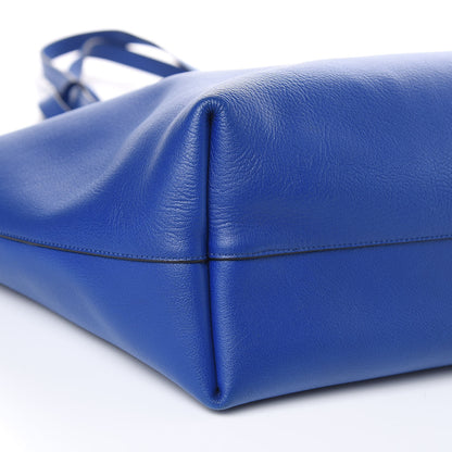 Saint Laurent Calfskin Large Shopping Tote Ultramarine 7 of 12