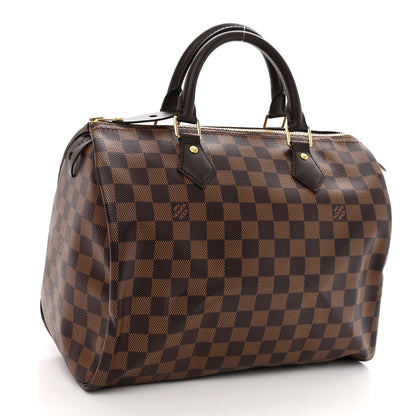 Louis Vuitton Damier Ebene Speedy 30 3 of 9