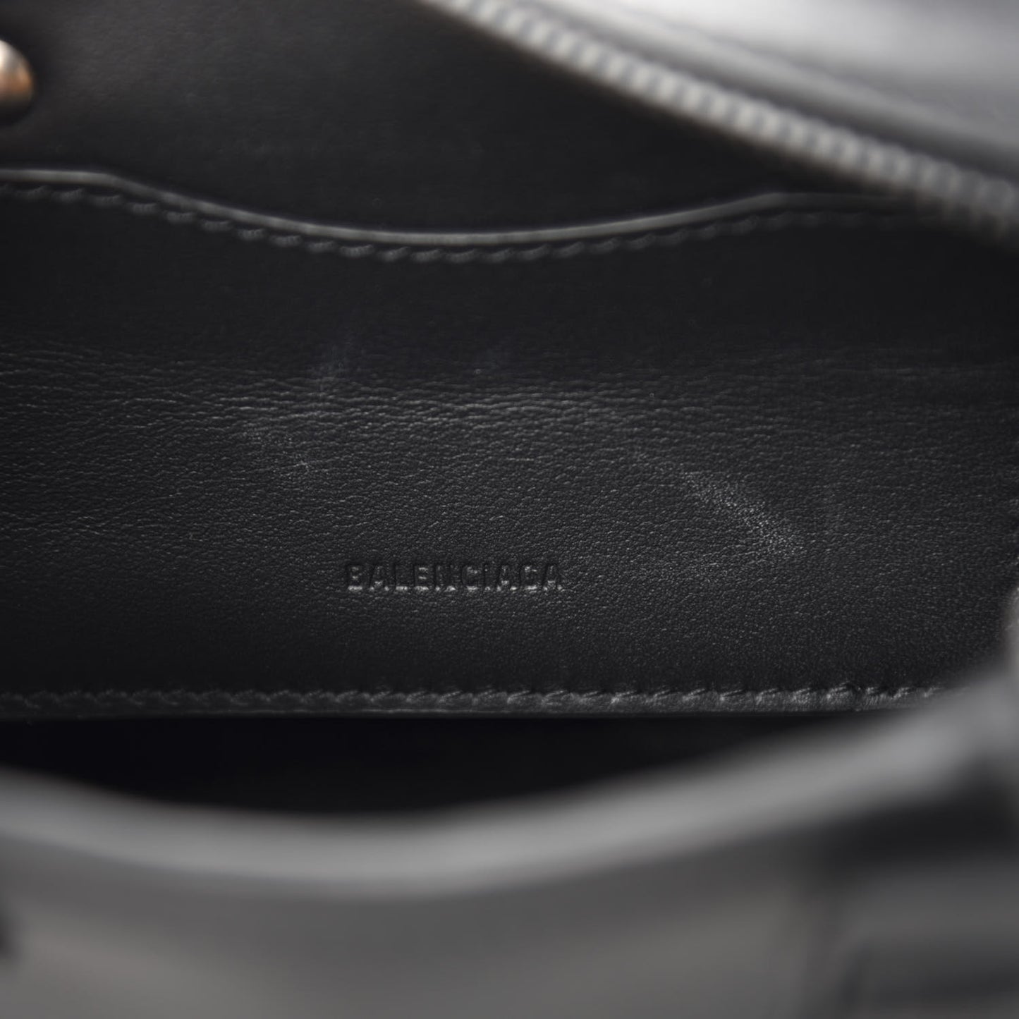 Smooth Calfskin Neo Classic Black Hardware Nano City Crossbody Black