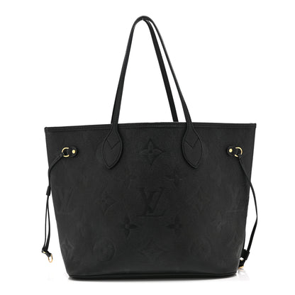 Louis Vuitton Empreinte Monogram Giant Neverfull MM Black 1 of 10