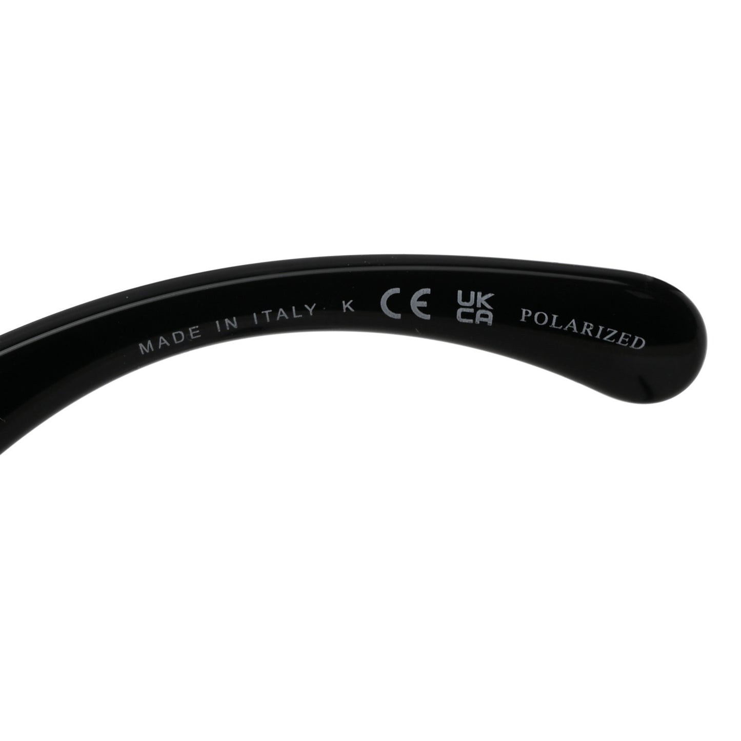 Acetate Metal Crystal Square Folding Sunglasses 6055-B Black