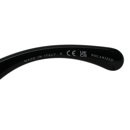 Chanel Acetate Metal Crystal Square Folding Sunglasses 6055-B Black 6 of 10