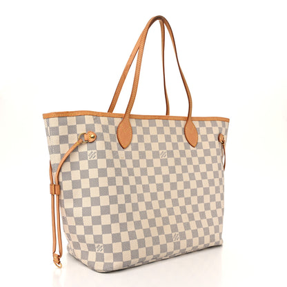 Louis Vuitton Damier Azur Neverfull MM 3 of 11